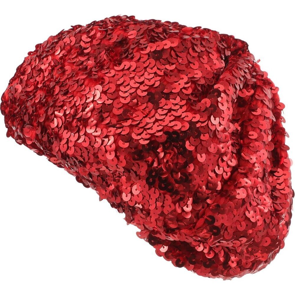 Women Sparkling Sequin Beret Hat Beanie Fashion Costume Accessory Comfortable